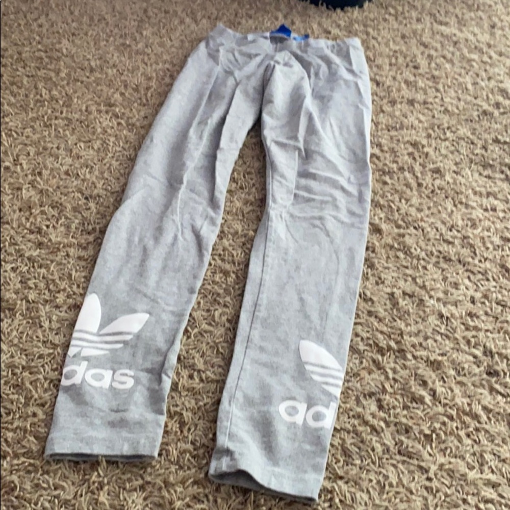 Adidas grey leggings